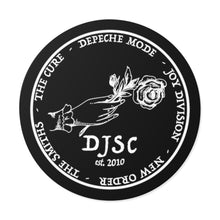 Load image into Gallery viewer, DJSC Round Vinyl Stickers