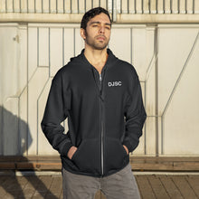 Load image into Gallery viewer, DJSC Unisex Zip Up Hoodie