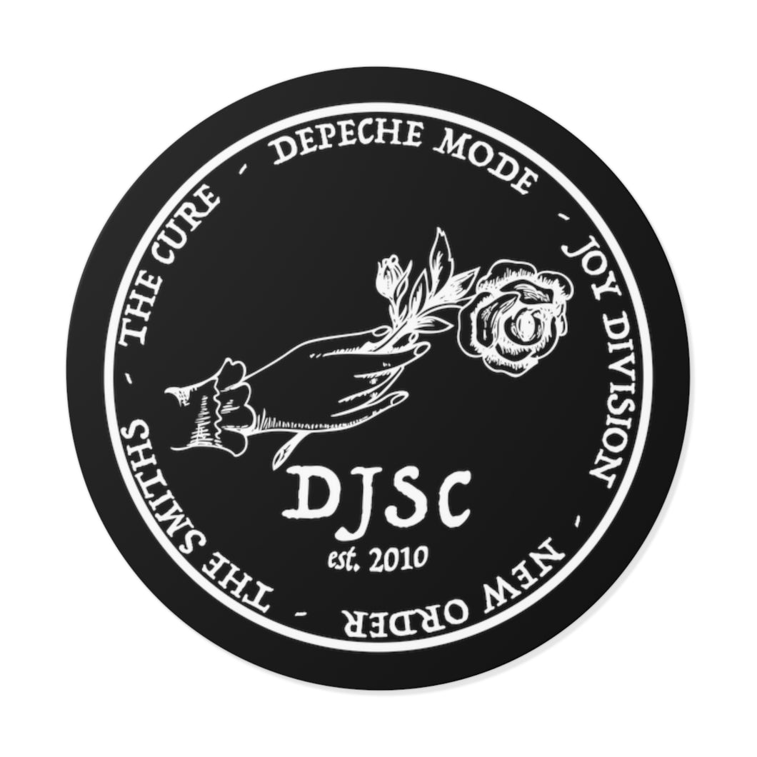 DJSC Round Vinyl Stickers