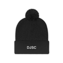 Load image into Gallery viewer, DJSC Embroidered Pom Pom Beanie
