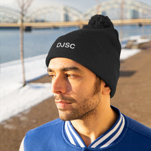 Load image into Gallery viewer, DJSC Embroidered Pom Pom Beanie
