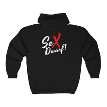 Load image into Gallery viewer, Sex Dwarf Unisex Heavy Blend™ Full Zip Hooded Sweatshirt
