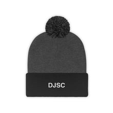 Load image into Gallery viewer, DJSC Embroidered Pom Pom Beanie
