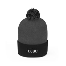 Load image into Gallery viewer, DJSC Embroidered Pom Pom Beanie
